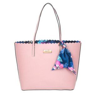 Trina Turk Scallop Pink Tote
